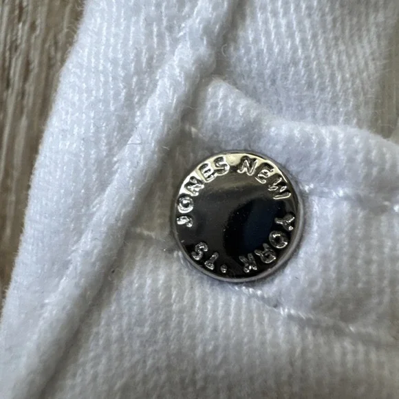 Jones New York Ankle White Skinny Jeans Size 2/26 Sculpt Shape Denim‎ Lexington - Picture 5 of 16